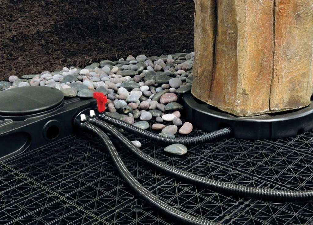 3-WAY DIVERTER FOR FOUNTAIN BASIN
