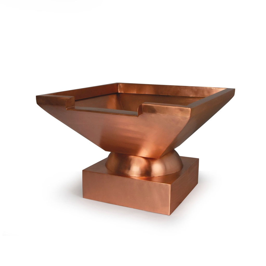 COPPER BOWL PEDESTAL