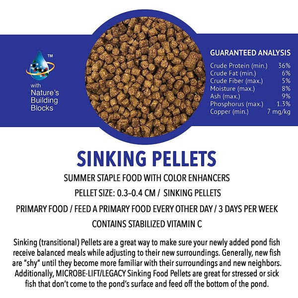Microbe-Lift Sinking Pellets 14 oz