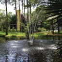 OASE 1/4 HP Floating Fountain with Lights