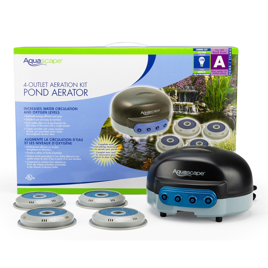 4-OUTLET POND AERATION KIT
