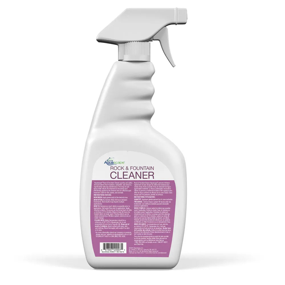 ROCK &amp; FOUNTAIN CLEANER - 32 OZ / 946 ML