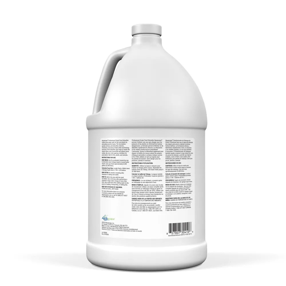 POND DETOXIFIER PROFESSIONAL GRADE - 1 GAL / 3.78 L
