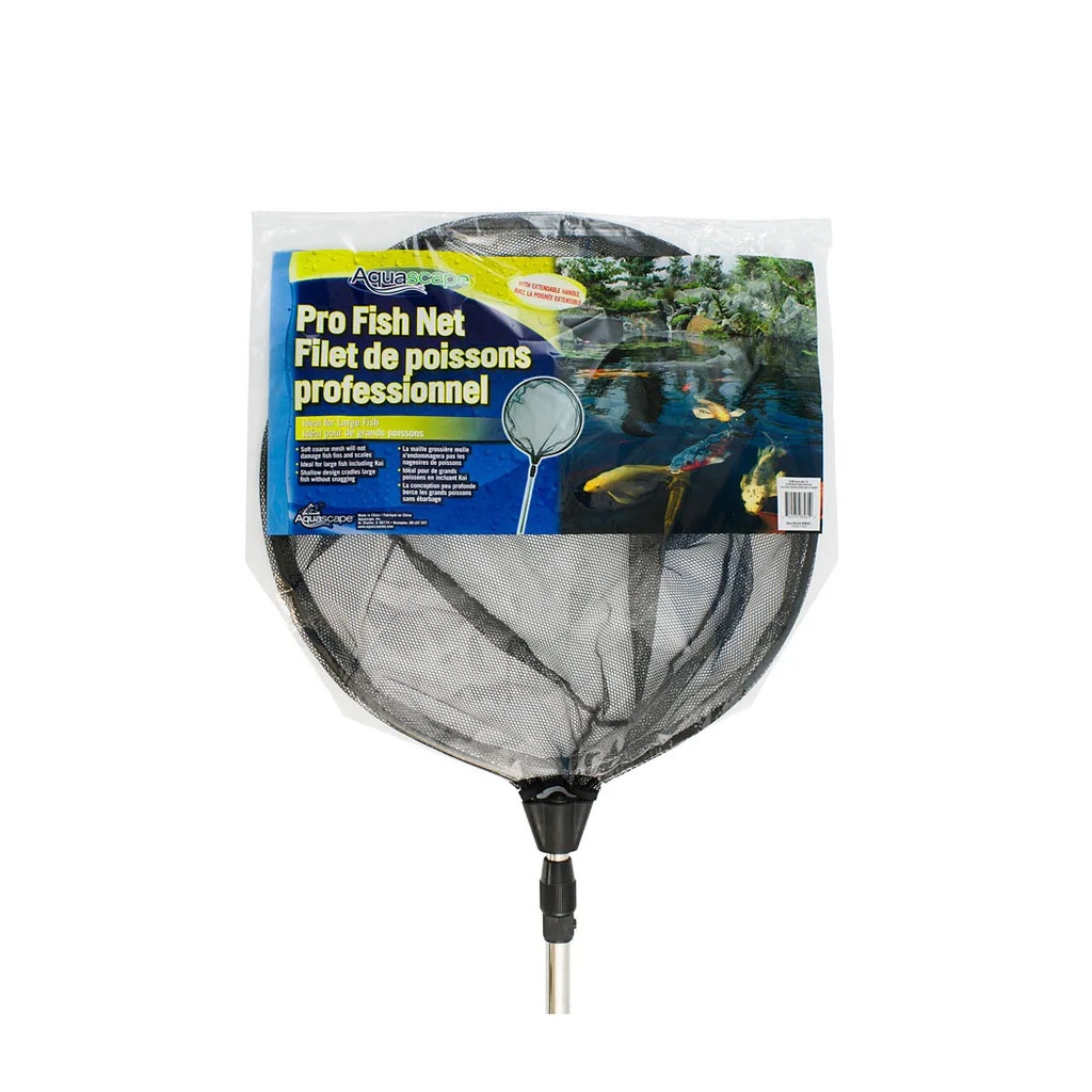 PROFESSIONAL FISH NET WITH EXTENDABLE HANDLE