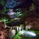 LARGE DELUXE PONDLESS WATERFALL KIT 26' STREAM W/AQUASURGE 4000-8000 ADJUSTABLE FLOW POND PUMP