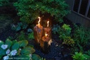 FIRE AND WATER BASALT COLUMN TORCH