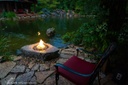 FAUX STONE FIRE PIT