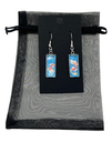 Lucky Butterfly Koi Charm Earrings