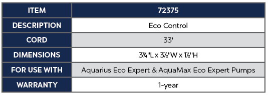 OASE ECO CONTROL
