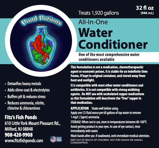 Pond Potions All-In-One Water Conditioner 32 fl oz