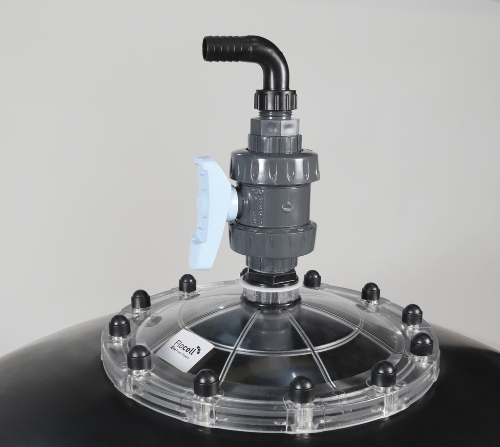 XFM 900 Lid assembly with valve (incl air purge gasket)