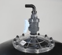 XFM 900 Lid assembly with valve (incl air purge gasket)