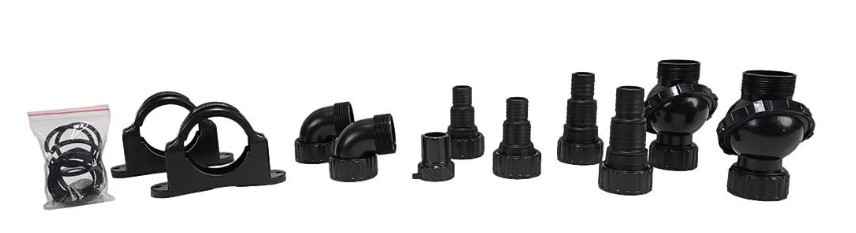 ULTRAKLEAR UV CLARIFIER FITTINGS KIT (FITS 14W/28W/55W)