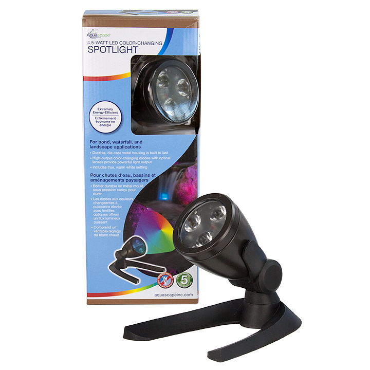 COLOR-CHANGING SPOTLIGHT - 4.5-WATT
