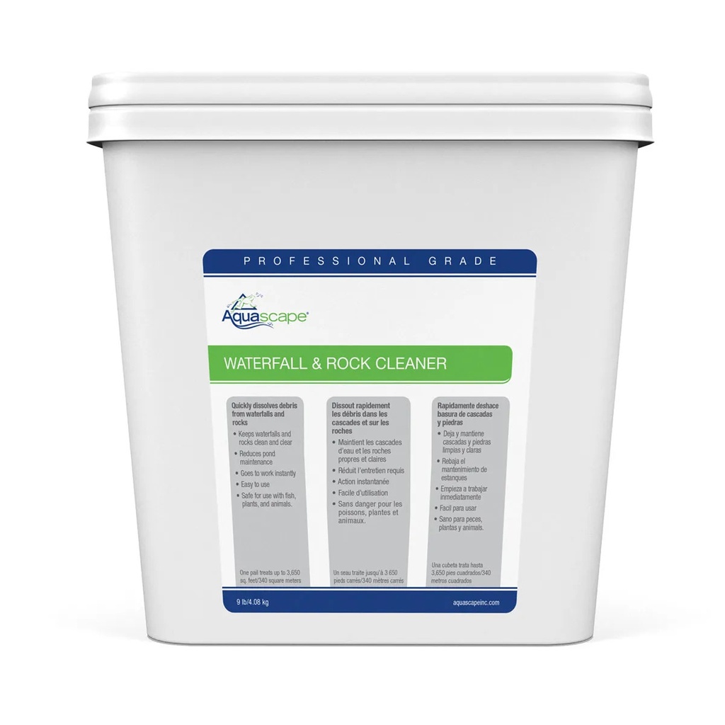 WATERFALL &amp; ROCK CLEANER PROFESSIONAL GRADE - 9 LB / 4.08 KG