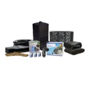 LARGE DELUXE PONDLESS WATERFALL KIT 26' STREAM W/AQUASURGE 4000-8000 ADJUSTABLE FLOW POND PUMP