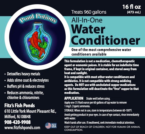 Pond Potions All-In-One Water Conditioner 16 fl oz