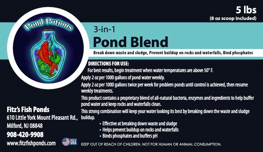Pond Potions 3 in 1 Pond Blend 5 lb