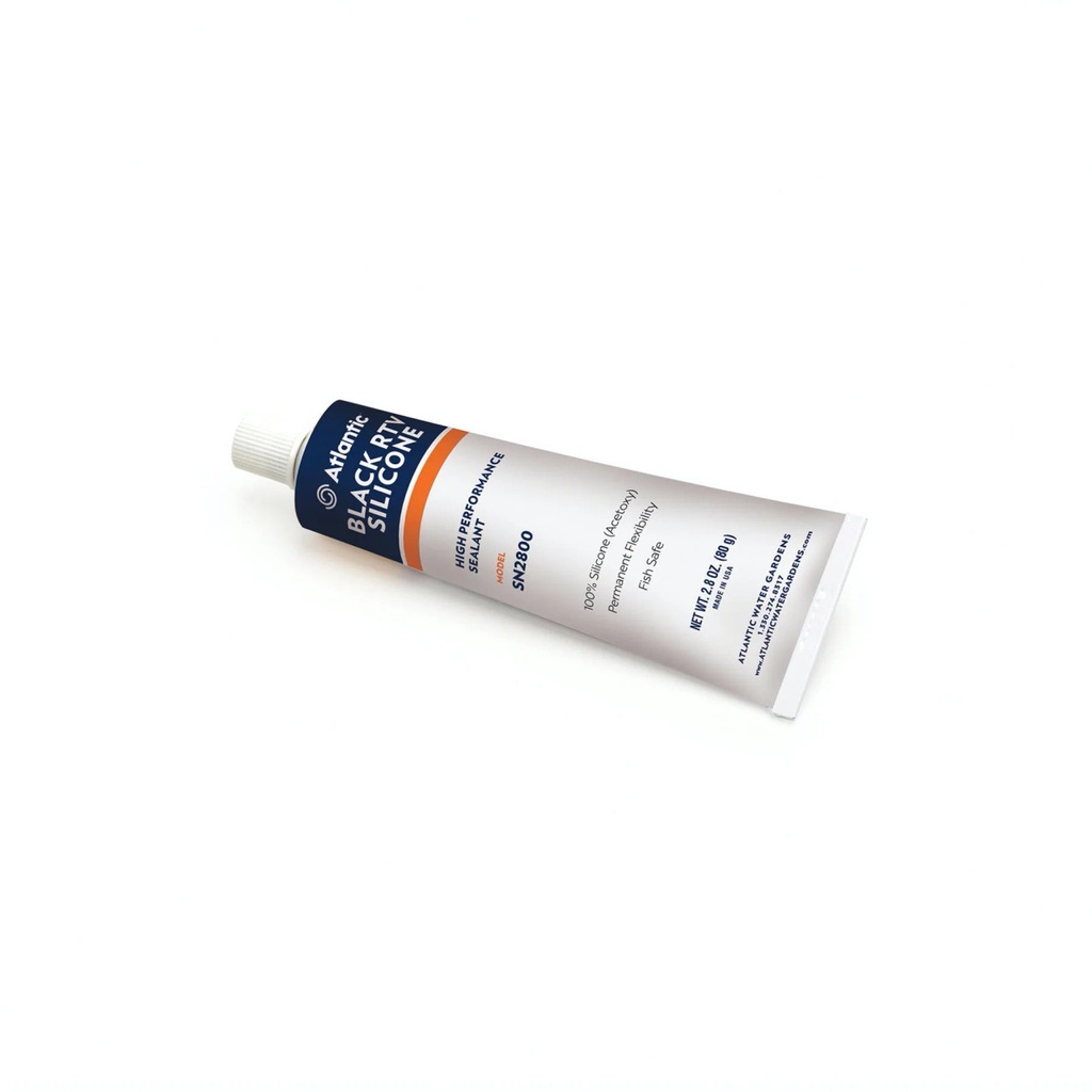 Atlantic Black Silicone 2.8 oz tube