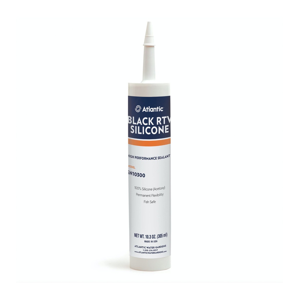 Atlantic Black Silicone 10.3 oz tube