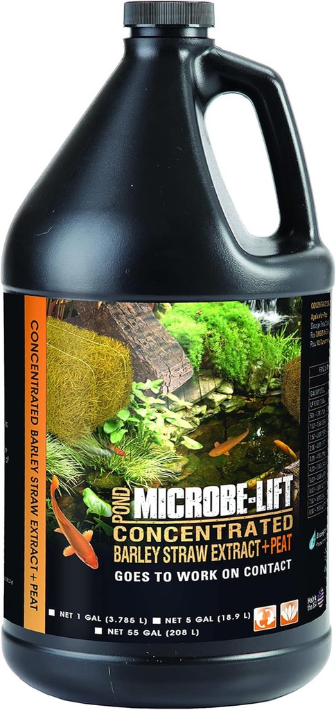1 gal. MICROBE-LIFT Barley Straw Extract &amp; Peat