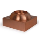 COPPER BOWL PEDESTAL