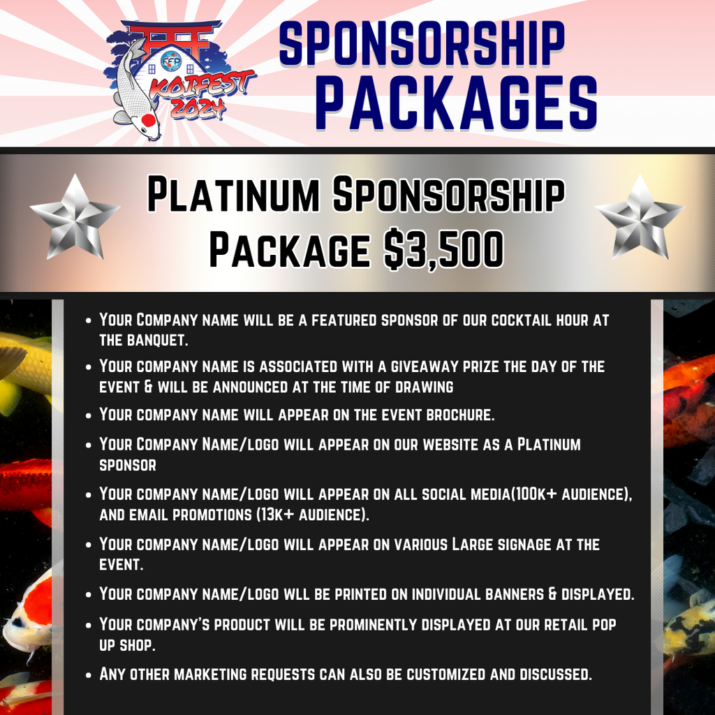 Platinum Sponsor Package