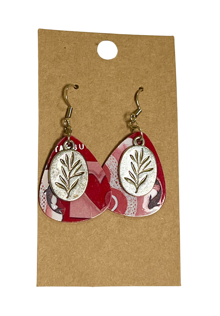 Lucky Koi Guitar Pic Earrings