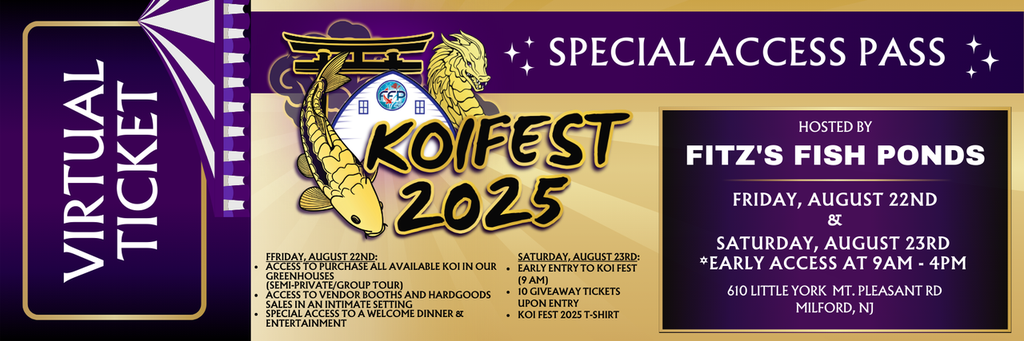 Koi Fest 2025 Special Access &amp; Tour