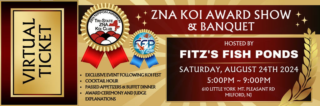 Koi Fest 2025 – Banquet &amp; Awards Show Ticket
