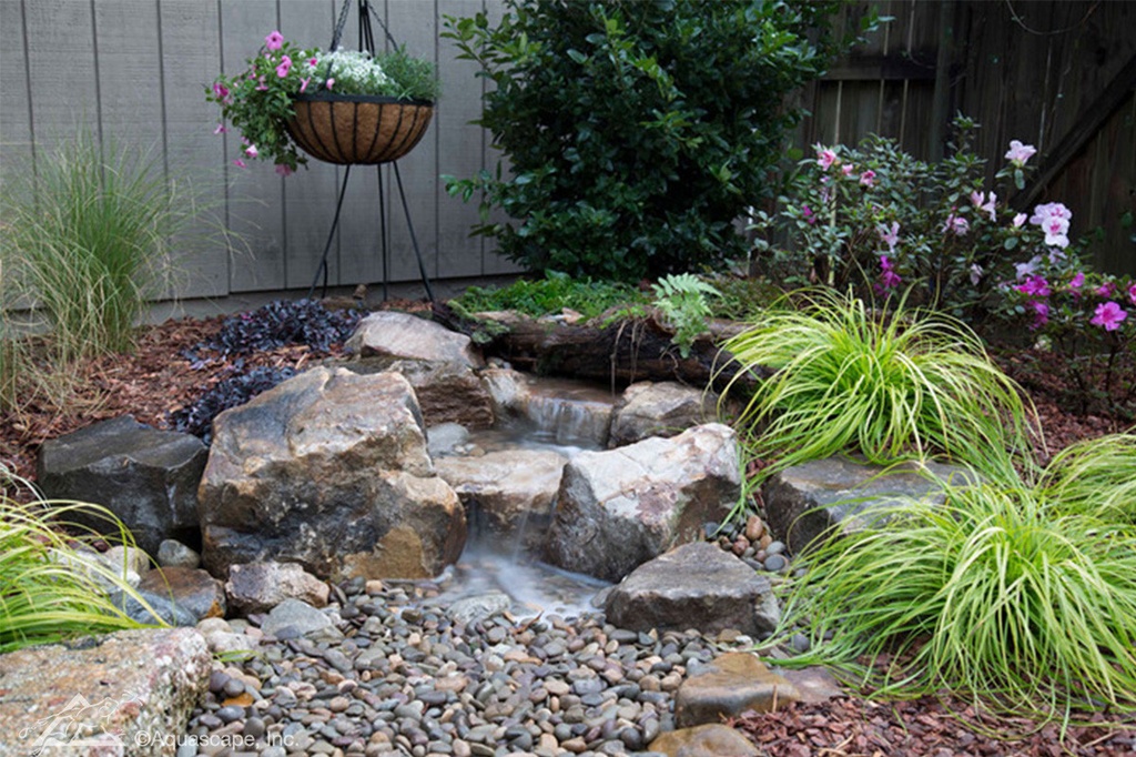 BACKYARD WATERFALL LANDSCAPE FOUNTAIN KIT
