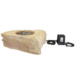 [ds-58091] FAUX STONE FIRE PIT