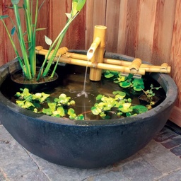 [ds-78308] ADJUSTABLE POURING BAMBOO FOUNTAIN