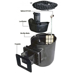 [ds-CSW085] Compact Skimmerfilter w/ 8.5” Weir Assembly