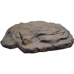 [ds-K5001] Decorative Hand Painted GFRC Large Stone Cover - Dark Brown