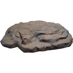 [ds-K5002] Decorative Hand Painted GFRC Small Stone Cover - Dark Brown