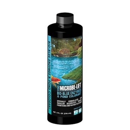 [MLBB8] Microbe-Lift Bio-Blue Enzymes &amp; Pond Colorant 8 oz