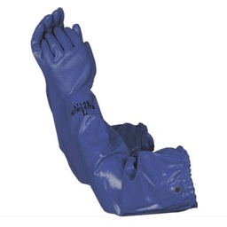 [690M] PVC Blue Pond Glove Medium