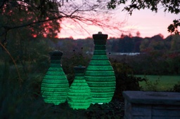 [FKCCV18] 18&quot; Color Changing Vase Fountain Kit w/ Pump &amp; Basin