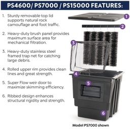 [PS7000] Atlantic Skimmer 9&quot; Weir PS7000