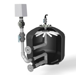 [XSP104] XFM 900 Internal upper assembly with laterals and hub