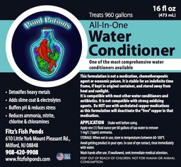 [X3-AWC16] Pond Potions All-In-One Water Conditioner 16 fl oz