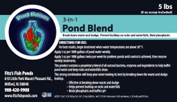 [X3-PBD-5-LP] Pond Potions 3 in 1 Pond Blend 5 lb