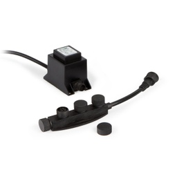 [WW30X4] 30 Watt Transformer w/ 4-Outlet Block Splitter for WW Lighting
