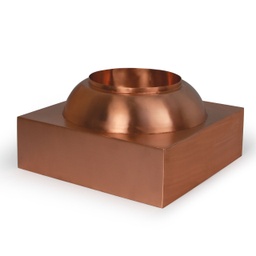 [ds-CB16P] COPPER BOWL PEDESTAL
