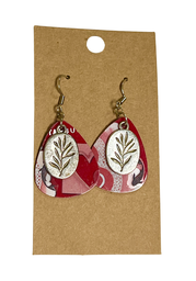 [Lucky-koi-guitarpic-earrings] Lucky Koi Guitar Pic Earrings