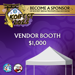 [Vendor-Booth-Koi- Fest-2025-1-1-1] Vendor Booth - Koi Fest 2025