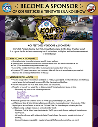 [Banquet-Sponsor-Koi-Fest-2025] Koi Awards Show Banquet Sponsor - Koi Fest 2025